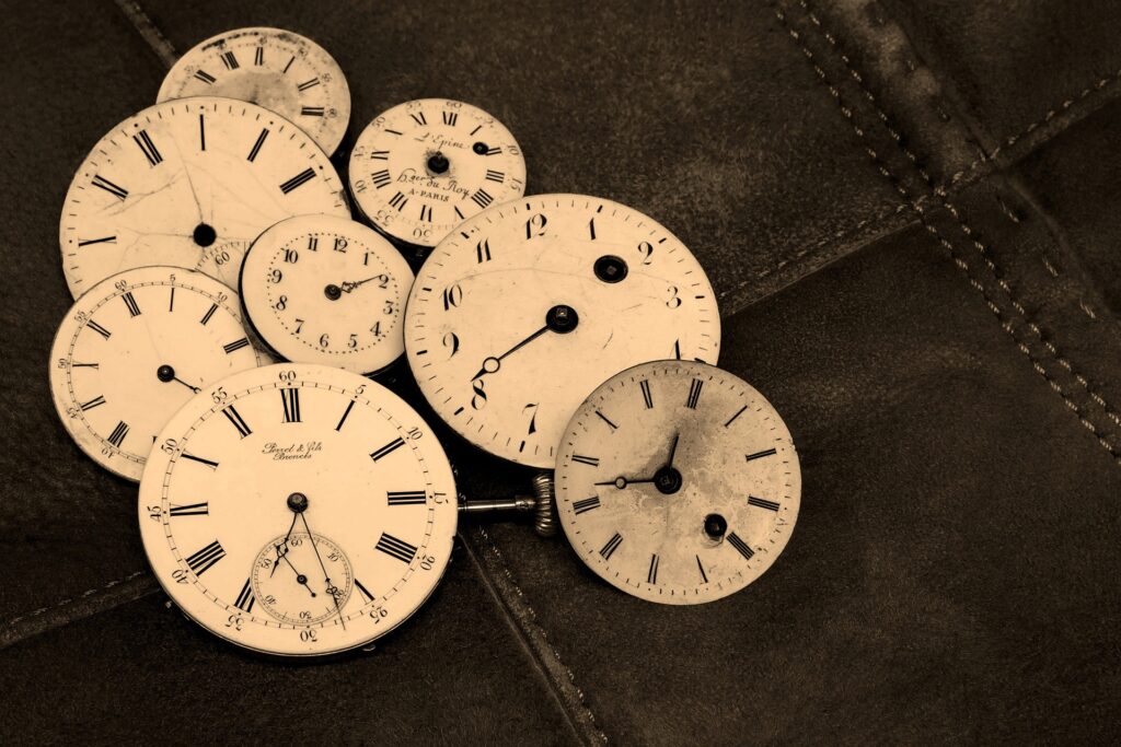 Watches, illustrating waiting periods